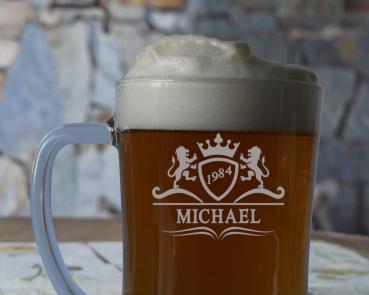 Bierkrug Löwe